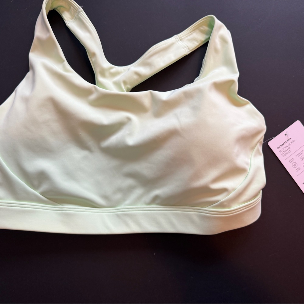 Athleta Ultimate Bra - Size Large - D/DD+ Cups - Lime Green